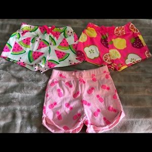 Children’s place fruity shorts